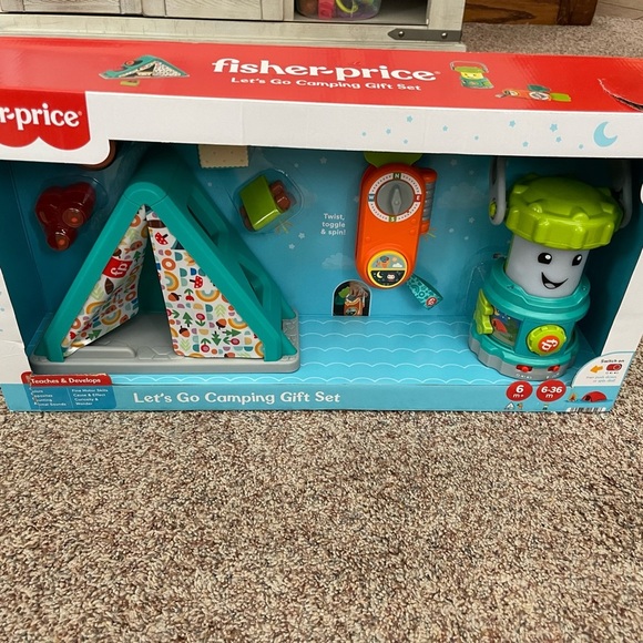 Fisher Price let’s go camping gift set infant learning toy - Picture 2 of 2